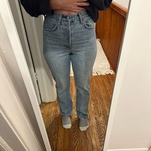 Denim Forum Joni High Rise Jeans size 24 Aritzia